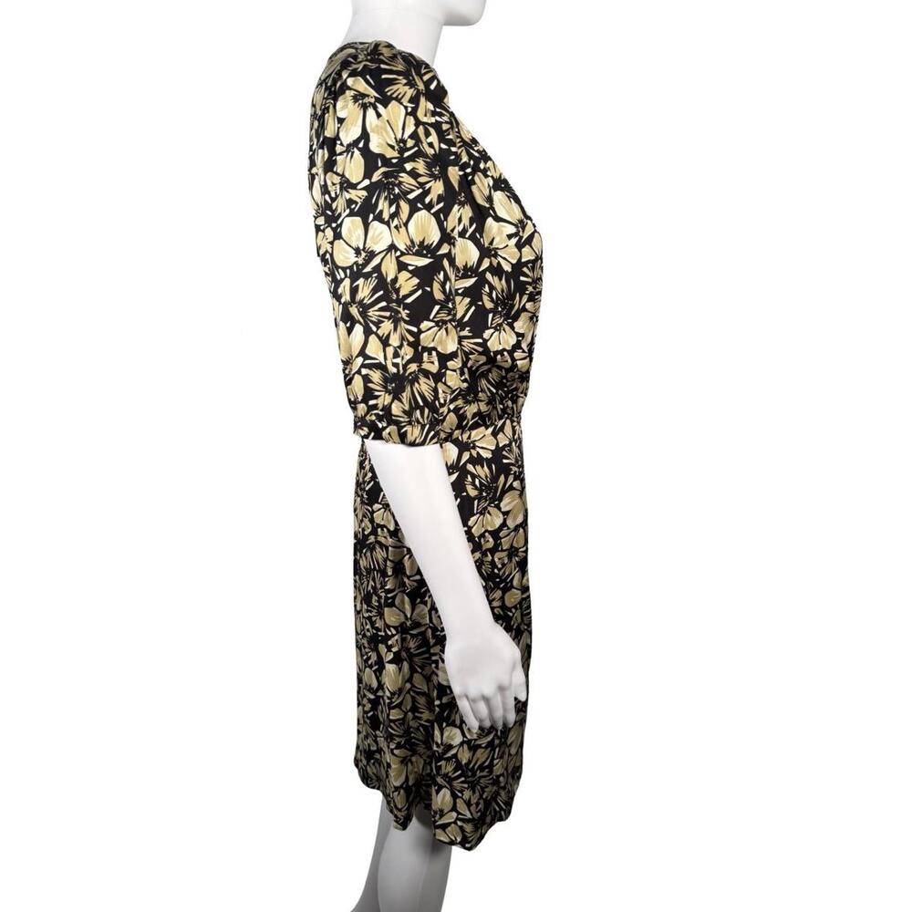 NWT The Kooples Twill Flowers Dress US Size Medium $365 MRSP - Picture 3 of 8
